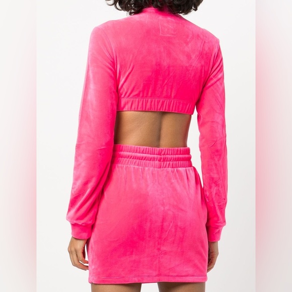 JEREMY SCOTT VELOUR SKIRT - Picture 4 of 9